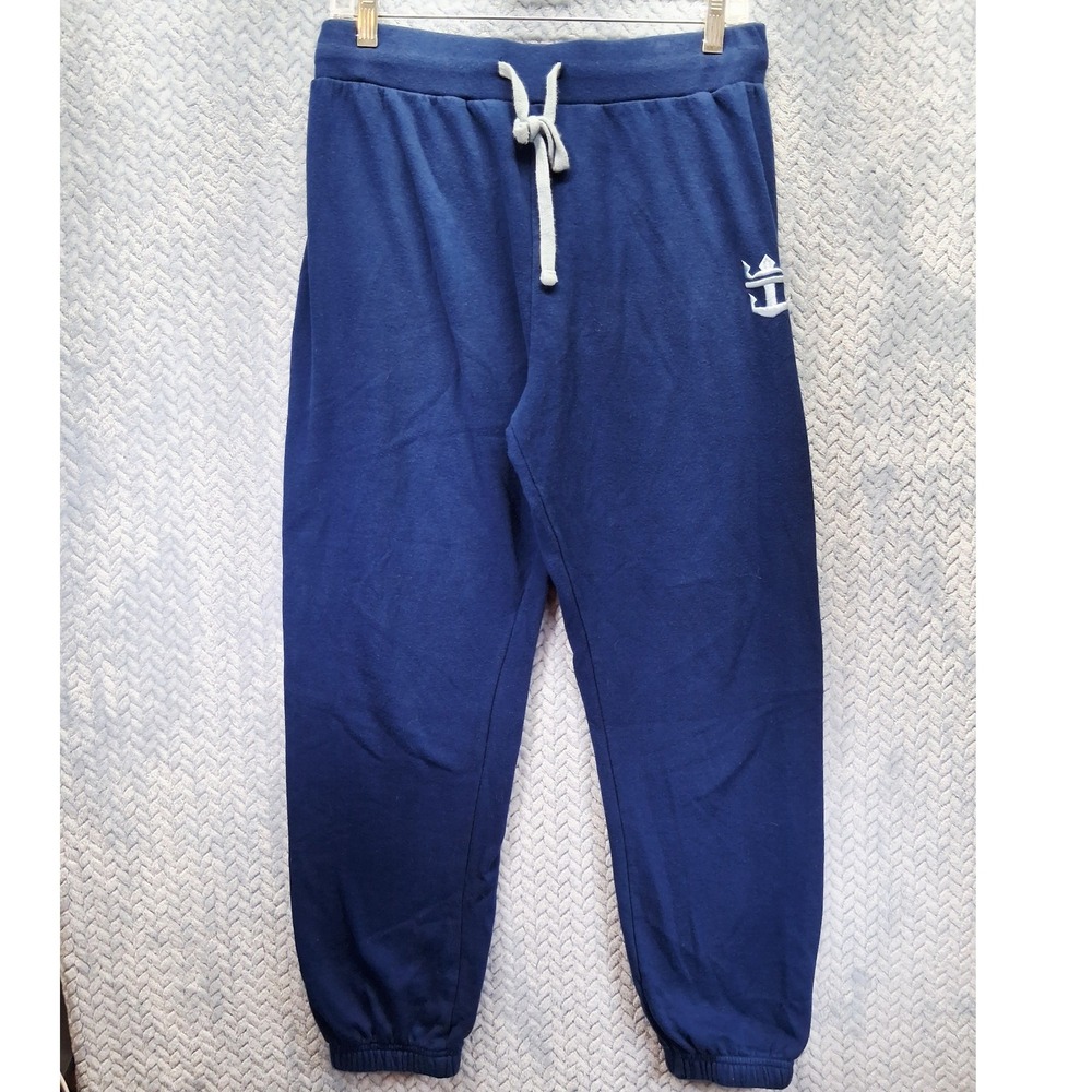 Royal Caribbean International Navy Blue Jogger Sweatpants Men Medium Cruise Logo